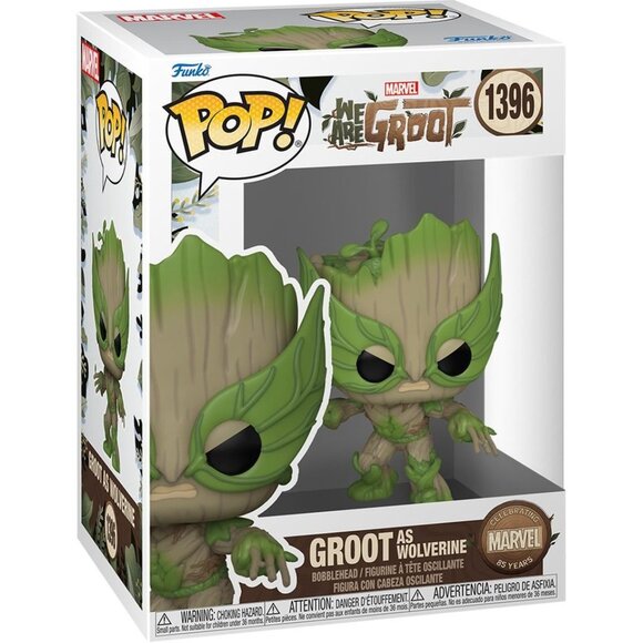 We Are Groot as Wolverine Funko Pop! Vinyl Figure #1396 - Picture 2 of 4